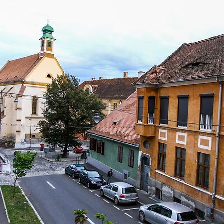 Ferienwohnung Historical Studio Hermannstadt Exterior foto