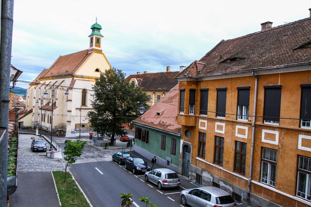 Ferienwohnung Historical Studio Hermannstadt Exterior foto