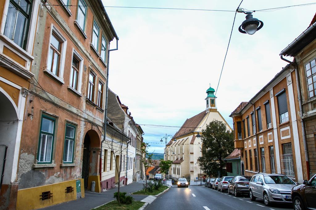 Ferienwohnung Historical Studio Hermannstadt Exterior foto
