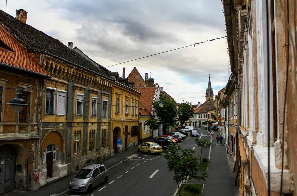 Ferienwohnung Historical Studio Hermannstadt Exterior foto